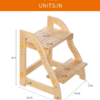 Wooden Step Stool for Kids