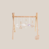 Wooden baby play gym