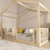 Lit Montessori écologique avec rangement