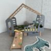 Lit Montessori pour les tout-petits - Favorise l'indépendance et la confiance en soi