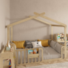 Maison Montessori minimaliste en bois pour enfants