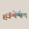 table et chaise en bois pour enfants