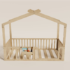 Lit Montessori en bois de bouleau pour les tout-petits