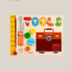 Customized Busy Board with Engraved Name and Color Options