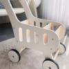 Classic Wooden Baby Walker with Blocks and Handle