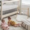 Wooden baby play gym