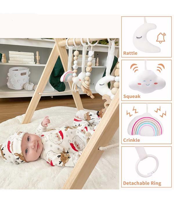 Hanging Early - education wooden toys