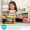 Jouet éducatif en bois à compter