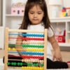 Jouet éducatif en bois à compter