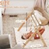 Wooden baby play gym