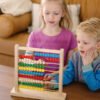 Jouet éducatif en bois à compter