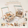 Premium Wooden Push Walker for Baby’s First Steps