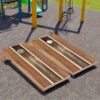set cornhole gioco all'aperto