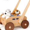 Durable Wooden Baby Walker with Non-Toxic Finish
