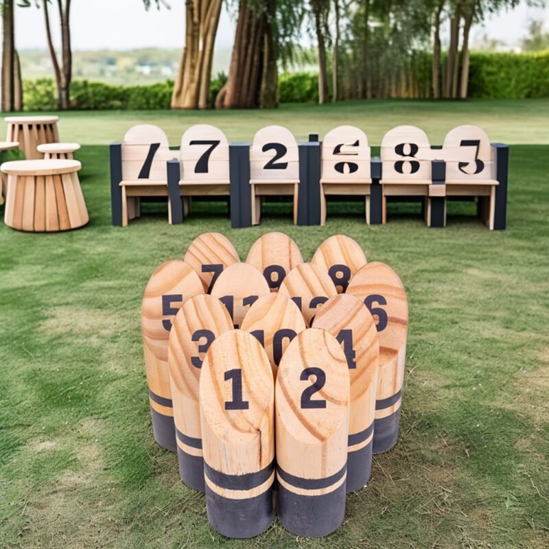 gioco da esterno in legno