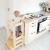 Learning Tower for Toddler with Blackboard